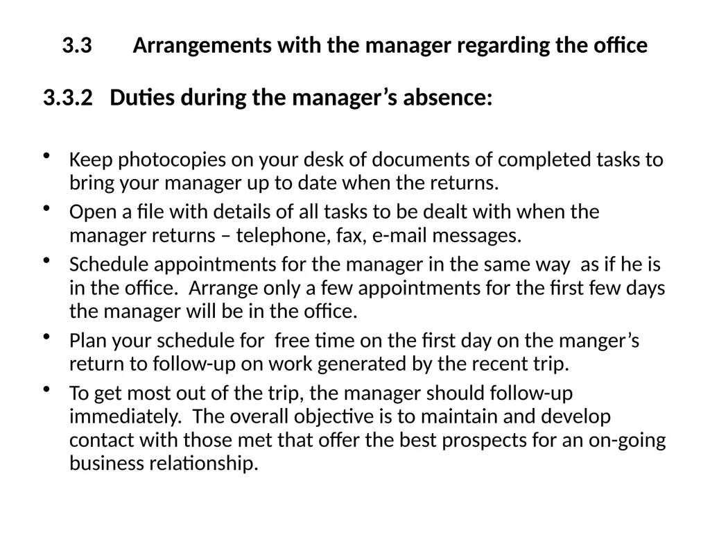 OFFICE PRACTICE N5 TOPIC 5: ASSISTING WITH TRAVEL - slide 33 of 34