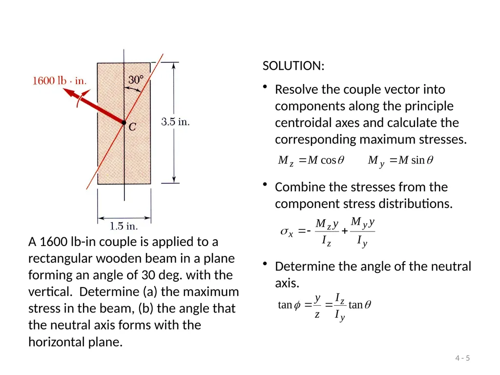Exam II-solution 4 problems 4 - 2 4 - 3 - slide 5 of 12