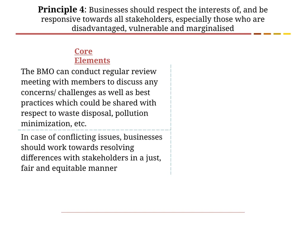 Business Responsibility Guidelines for Coke based - slide 10 of 16