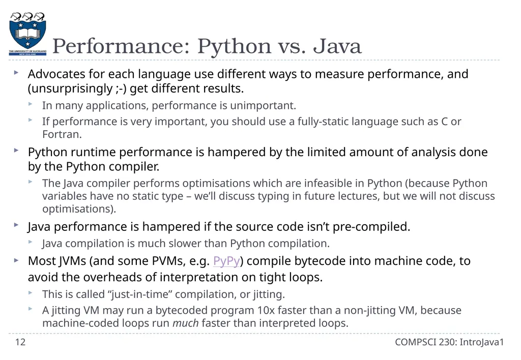 CompSci 230 Introduction to Java Lecture Slides - slide 12 of 18