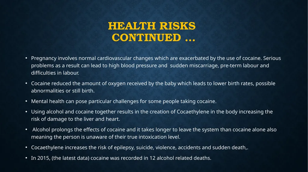 Crack cocaine what is it? What does it do? - slide 10 of 19