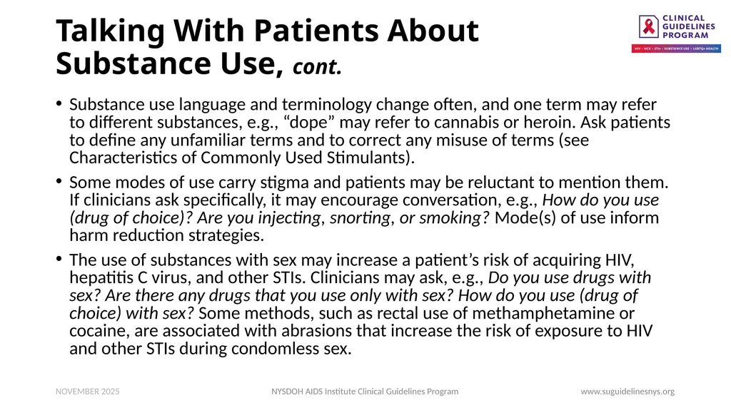 Clinical Guidance: Stimulant Use - slide 12 of 20