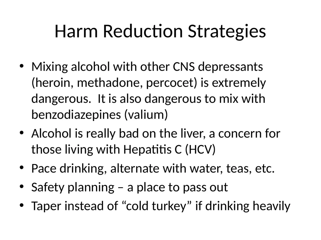 Harm Reduction Strategies to Address Crack and - slide 26 of 27