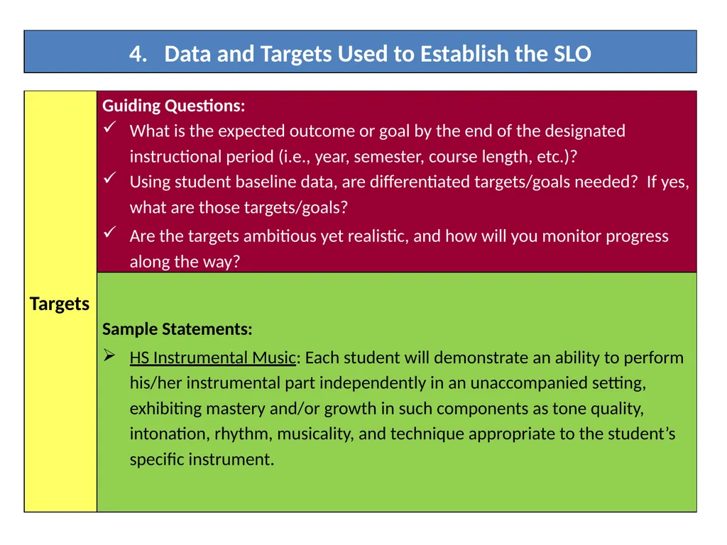 Measuring Educator Effectiveness for Music - slide 38 of 56
