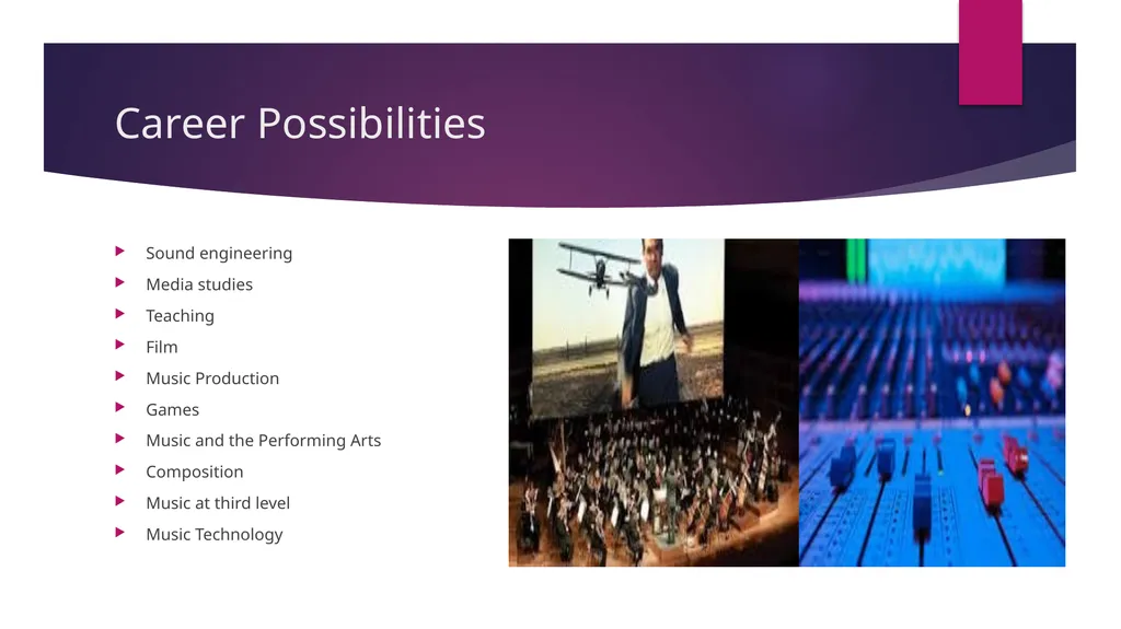 LC MUSIC SUBJECT CONTENT Why study music ? - slide 10 of 10