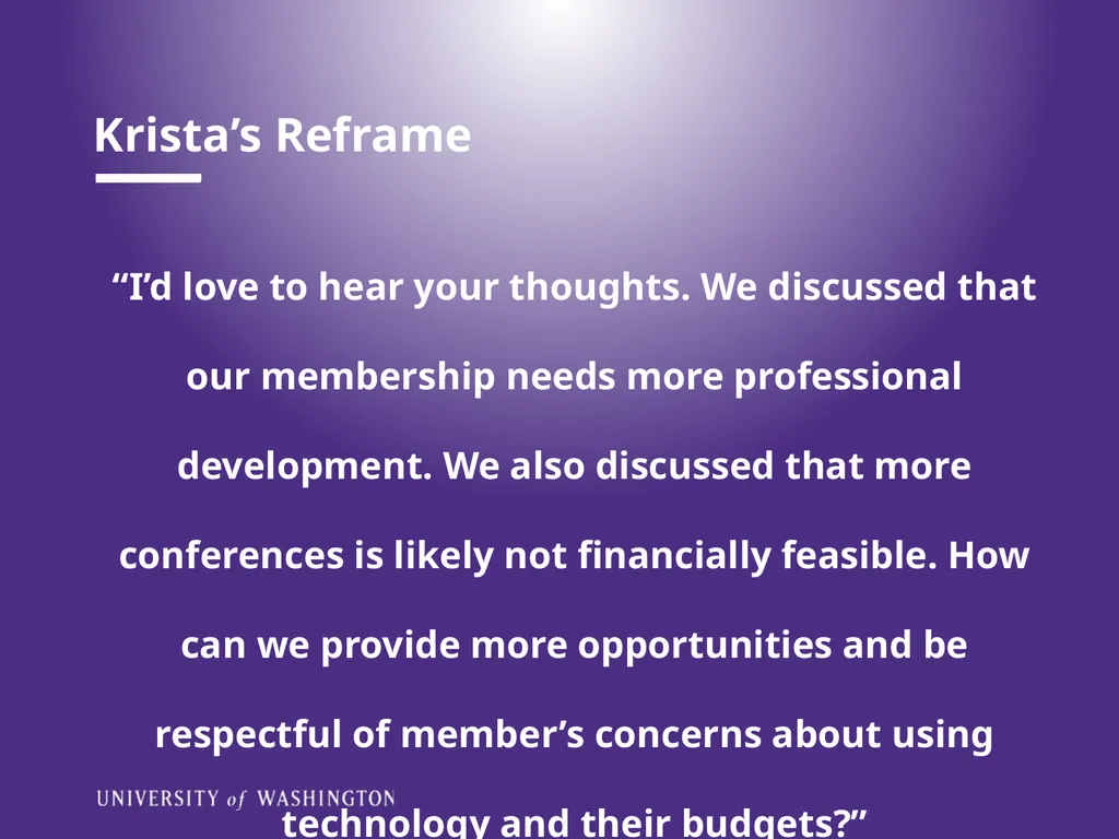 Krista Greear greeark@uw.edu Assistant Director, - slide 25 of 41