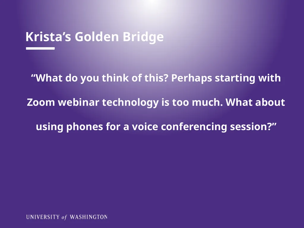 Krista Greear greeark@uw.edu Assistant Director, - slide 27 of 41