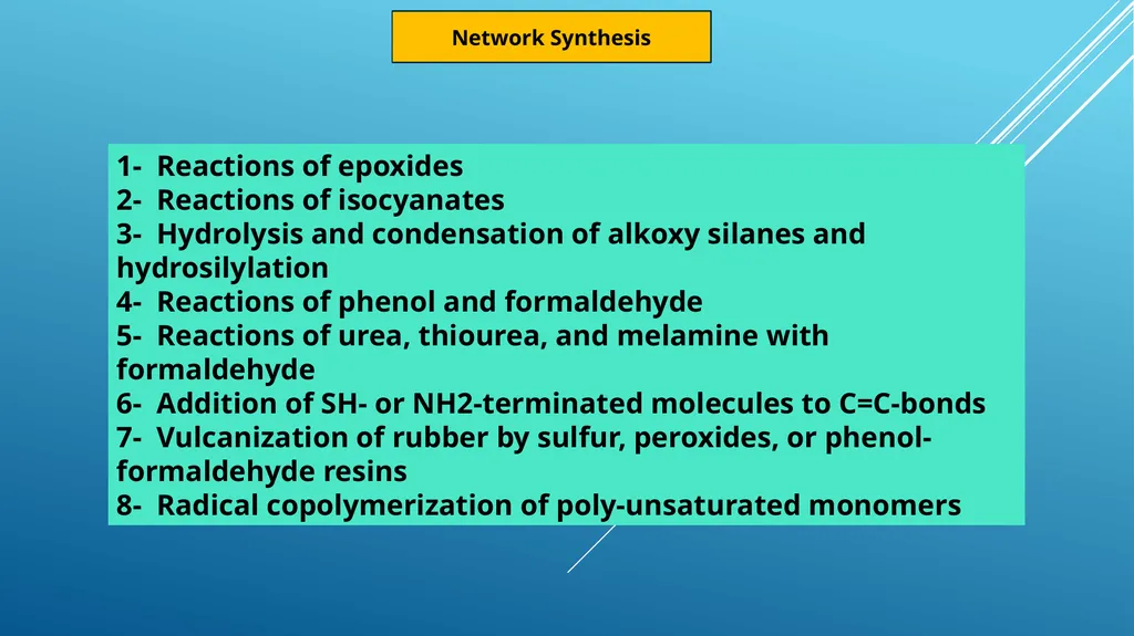 بسم الله الرحمن الرحيم Advance Polymer Scinces - slide 17 of 20