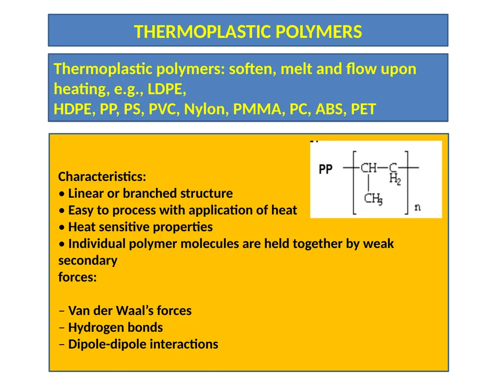 Advance Polymer Science INTRODUCTION TO POLYMERS - slide 5 of 26