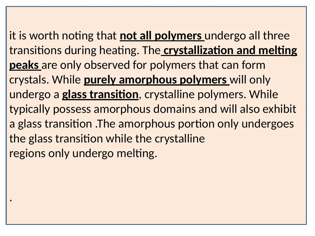 Advance Polymer Science INTRODUCTION TO POLYMERS - slide 22 of 26