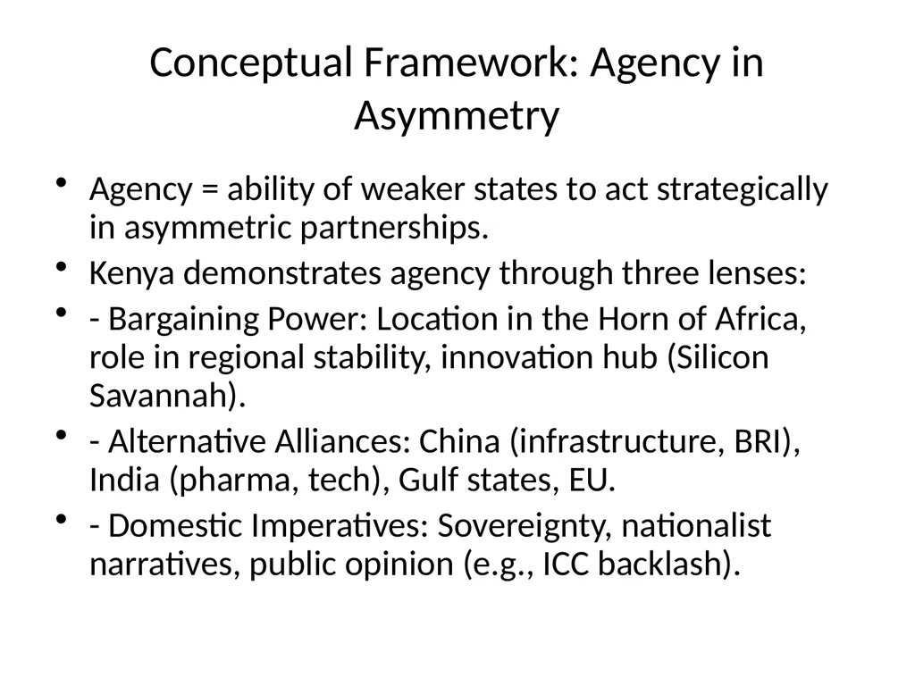 Kenya-United States Foreign Relations in - slide 6 of 10