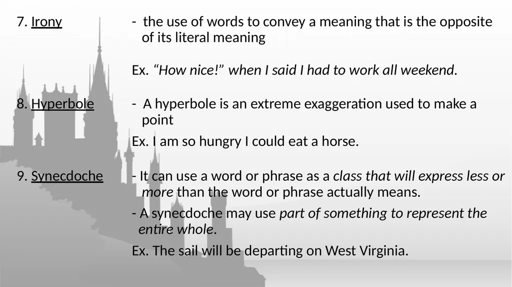 The Basic Elements of Poetry and Air Castles. - slide 14 of 18