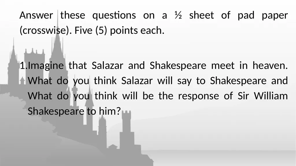 The Basic Elements of Poetry and Air Castles. - slide 17 of 18