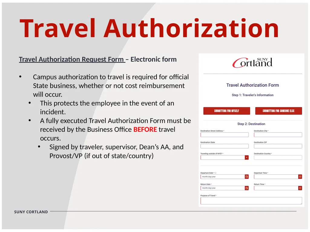 Travel Training Kathy Timian travel@cortland.edu - slide 3 of 13