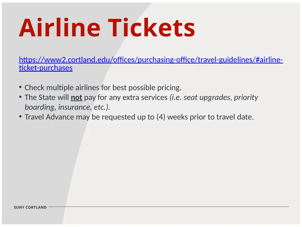 Travel Training Kathy Timian travel@cortland.edu - slide 2 of 13