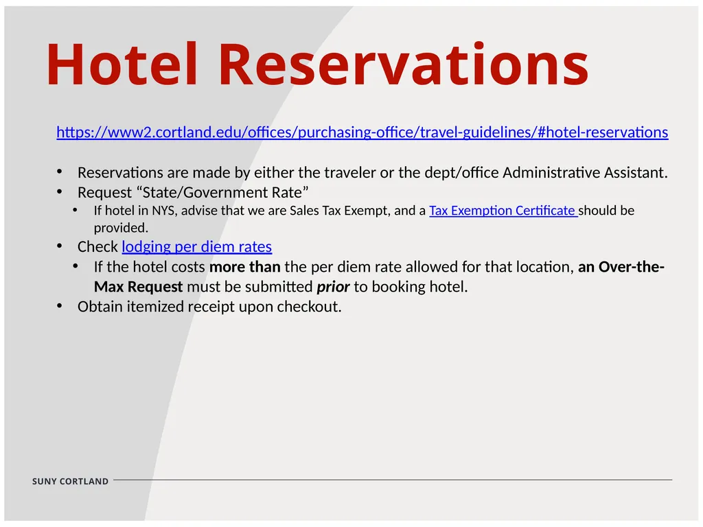 Travel Training Kathy Timian travel@cortland.edu - slide 7 of 13