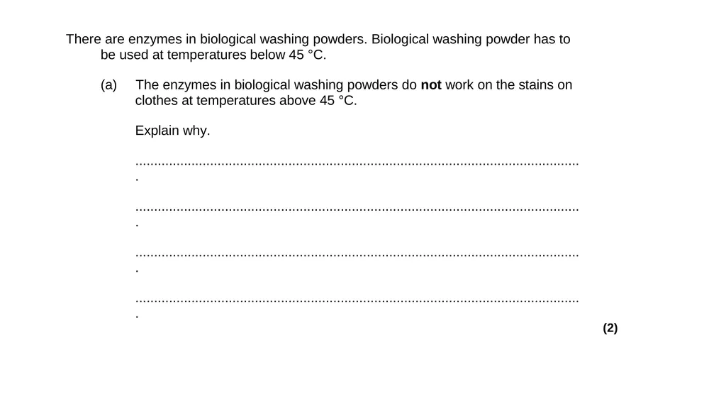 Biology Unit 2 Organisation Describe & explain - slide 15 of 34
