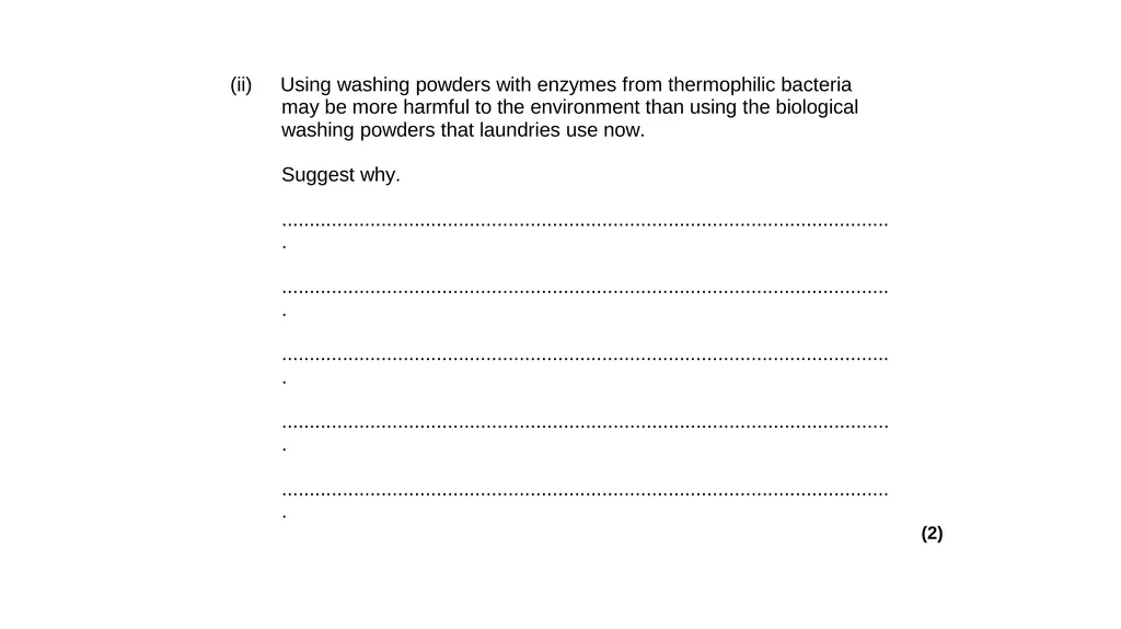 Biology Unit 2 Organisation Describe & explain - slide 19 of 34