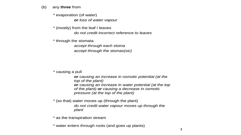Biology Unit 2 Organisation Describe & explain - slide 26 of 34