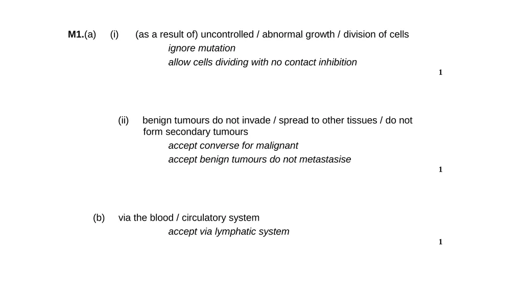 Biology Unit 2 Organisation Describe & explain - slide 3 of 34