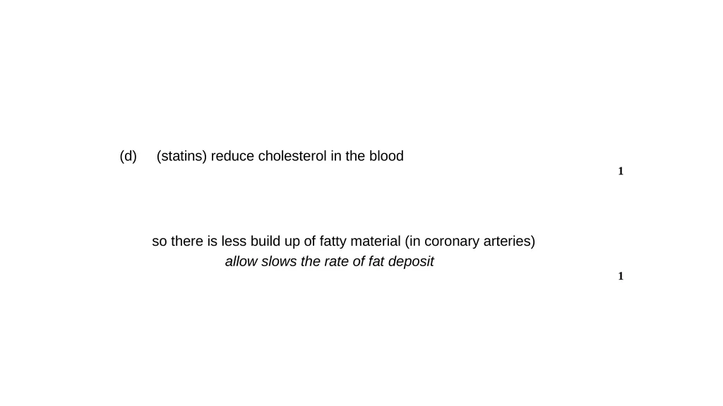 Biology Unit 2 Organisation Describe & explain - slide 34 of 34