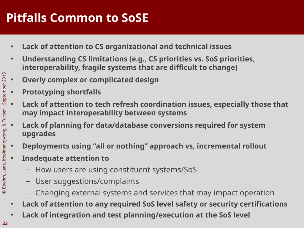 The Incremental Commitment Spiral Model as Applied - slide 23 of 29