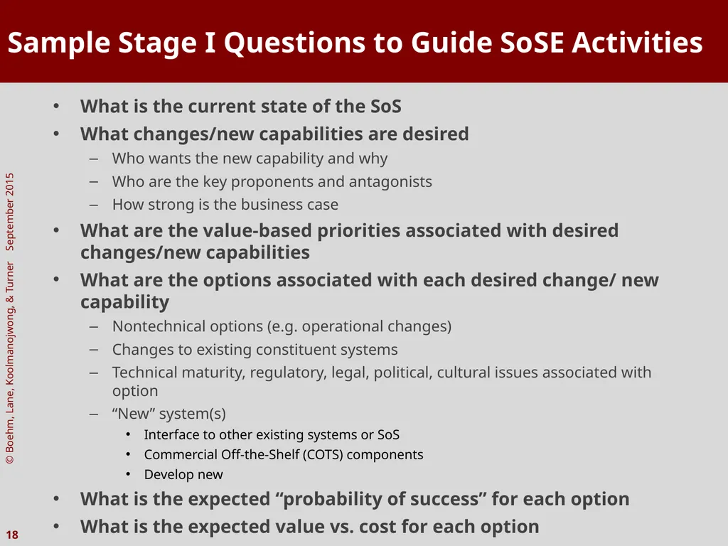 The Incremental Commitment Spiral Model as Applied - slide 18 of 29