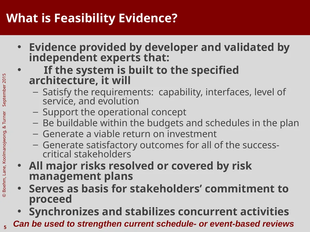 The Incremental Commitment Spiral Model as Applied - slide 5 of 29