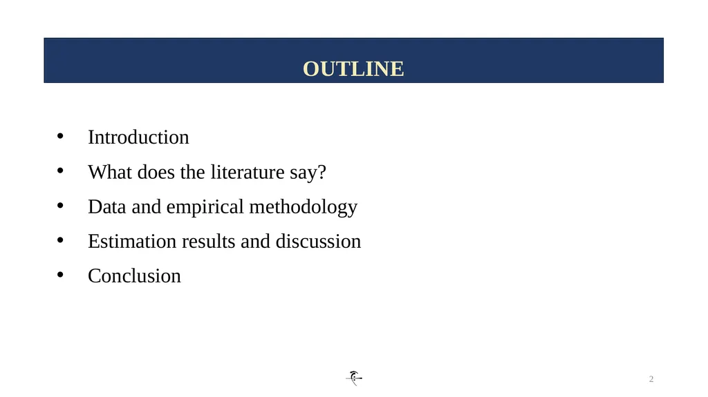 1 INFLATION DYNAMICS AND DETERMINANTS IN ALGERIA: - slide 2 of 24