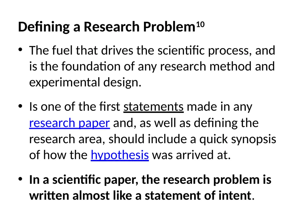 Research Methods in the Sciences Prof. Anthony A. - slide 14 of 41