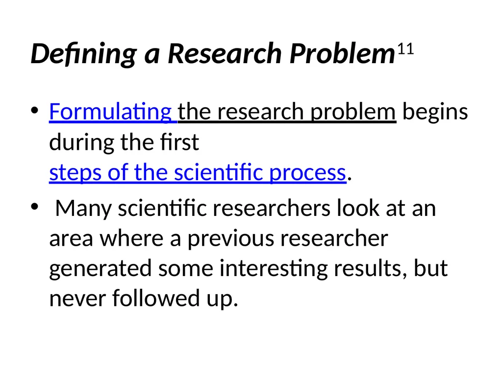 Research Methods in the Sciences Prof. Anthony A. - slide 15 of 41