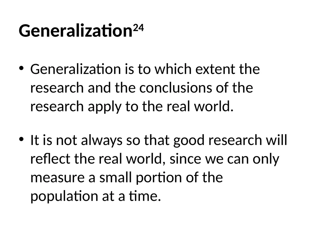 Research Methods in the Sciences Prof. Anthony A. - slide 33 of 41