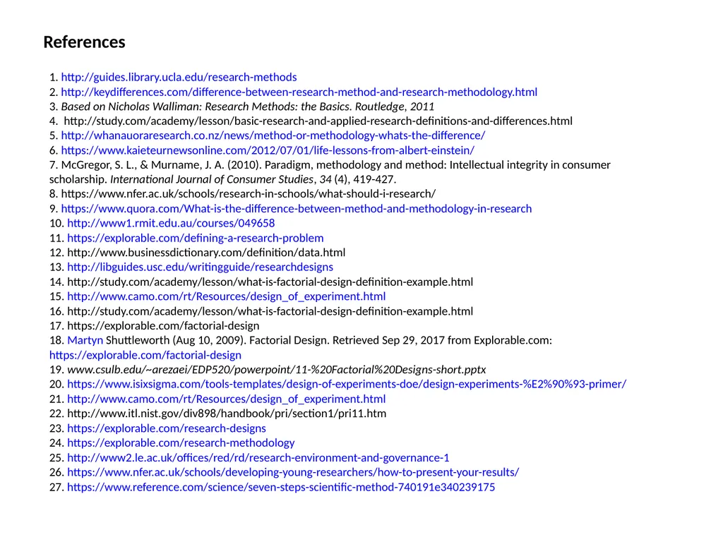 Research Methods in the Sciences Prof. Anthony A. - slide 40 of 41