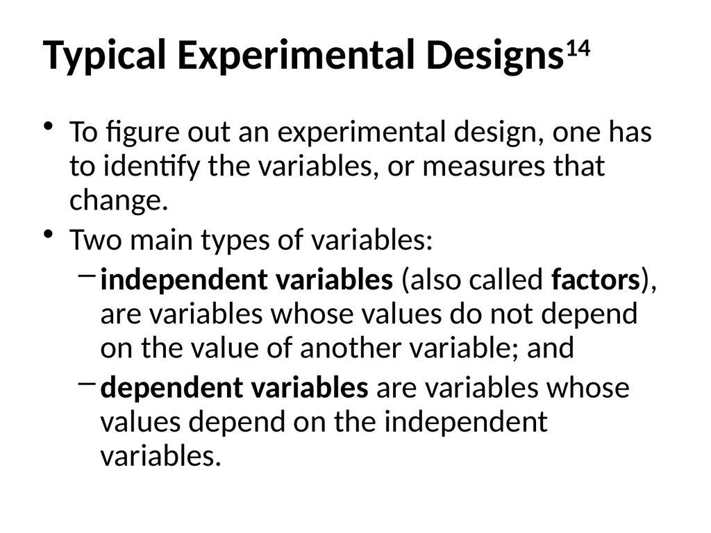 Research Methods in the Sciences Prof. Anthony A. - slide 19 of 41