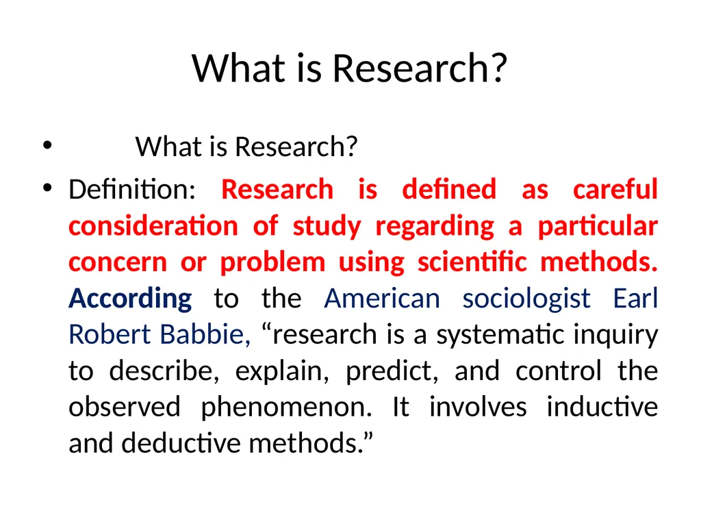 What is Research: Definition, Methods, Types & - slide 2 of 31
