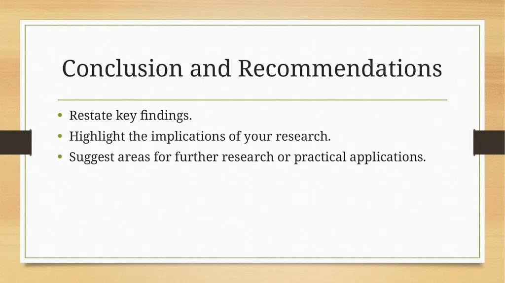 Introduction to Research Report Writing - slide 12 of 15