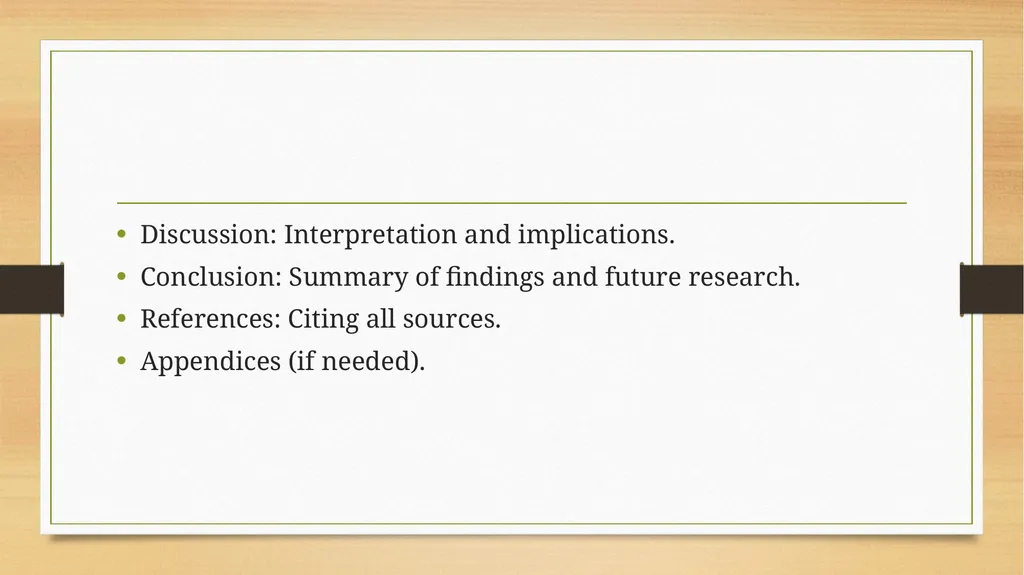 Introduction to Research Report Writing - slide 6 of 15