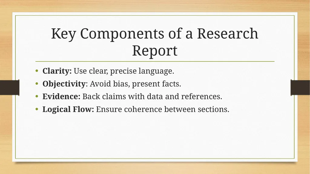 Introduction to Research Report Writing - slide 7 of 15