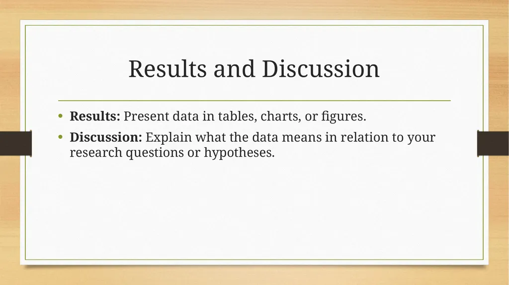 Introduction to Research Report Writing - slide 11 of 15