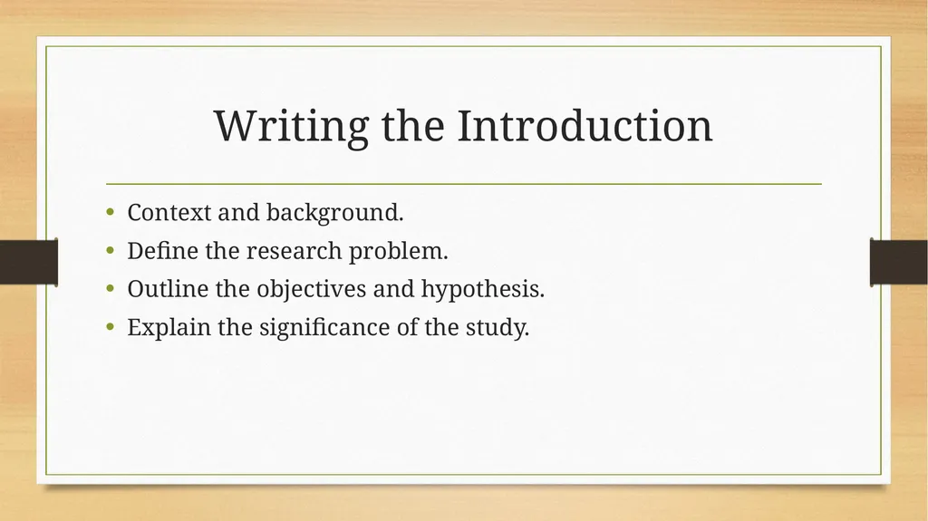 Introduction to Research Report Writing - slide 8 of 15