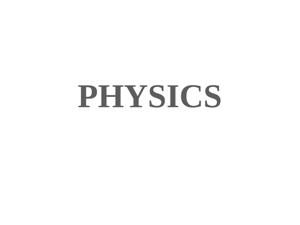 PHYSICS GES Physics syllabus against Khan Academy - slide 1 of 5