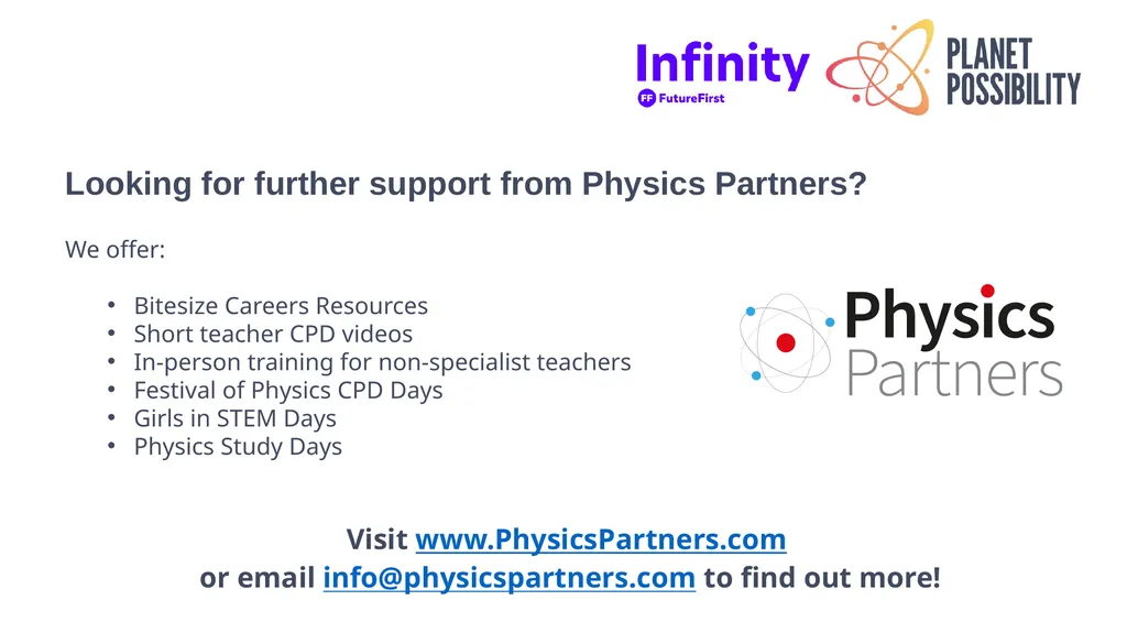 Bitesize Physics Careers Resources Where physics - slide 11 of 11