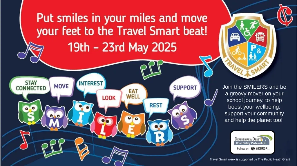 Put smiles in your miles and move your feet to