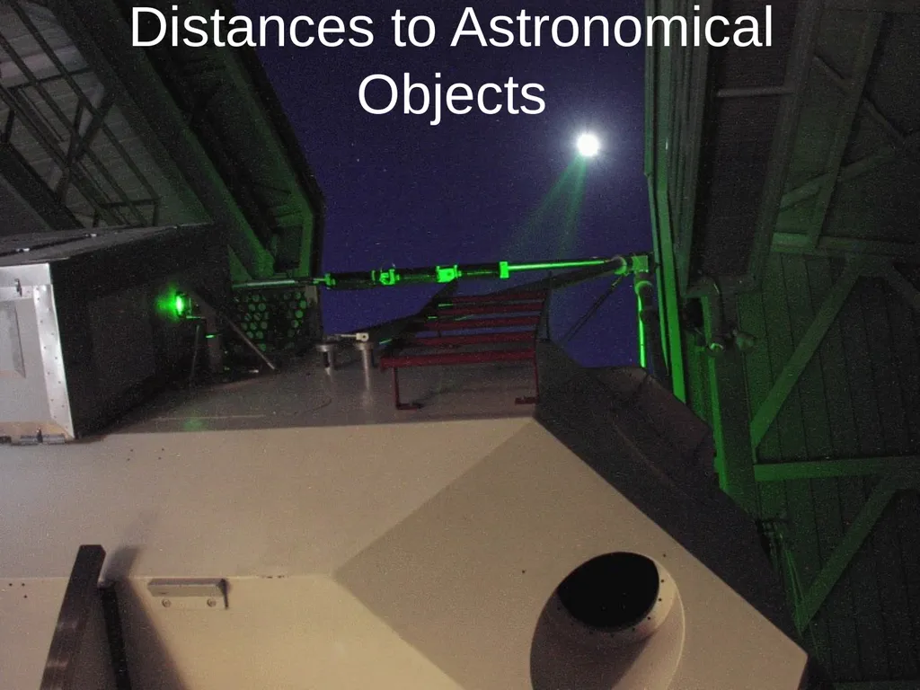 Distances to Astronomical Objects Recap Canvas - slide 1 of 19