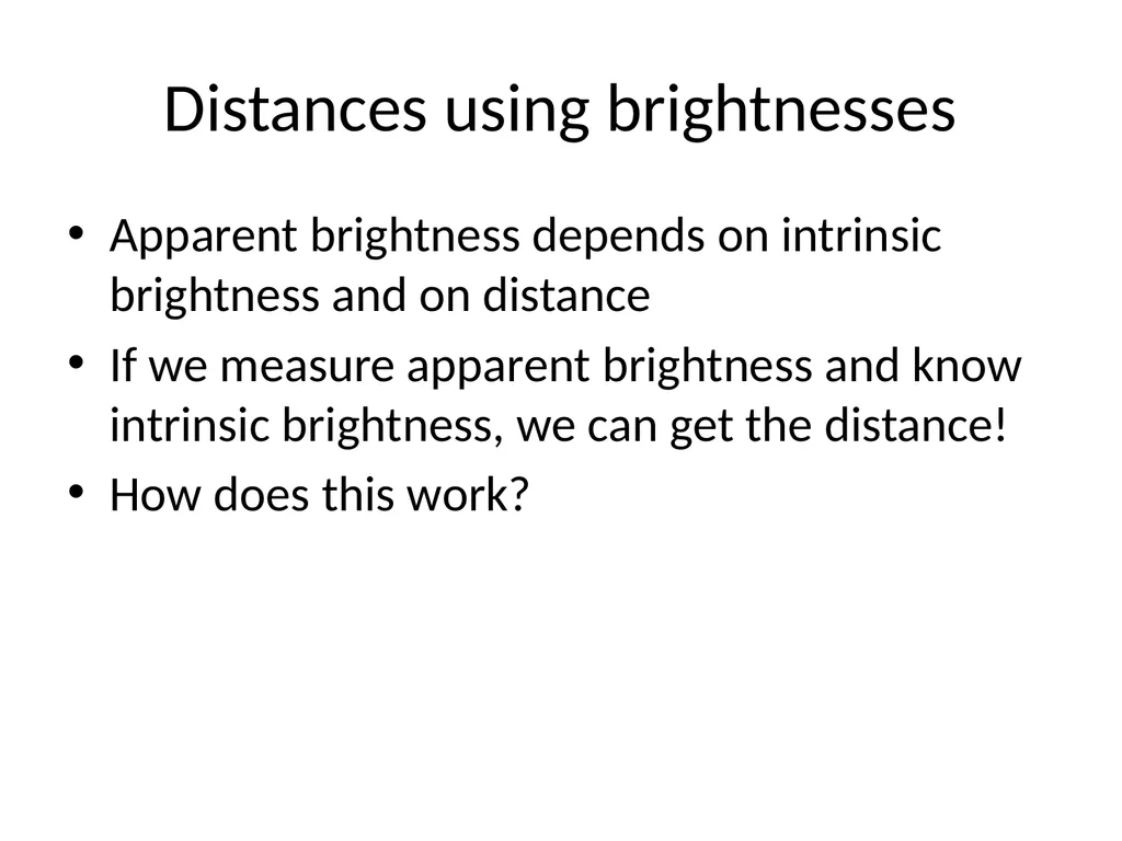 Distances to Astronomical Objects Recap Canvas - slide 15 of 19