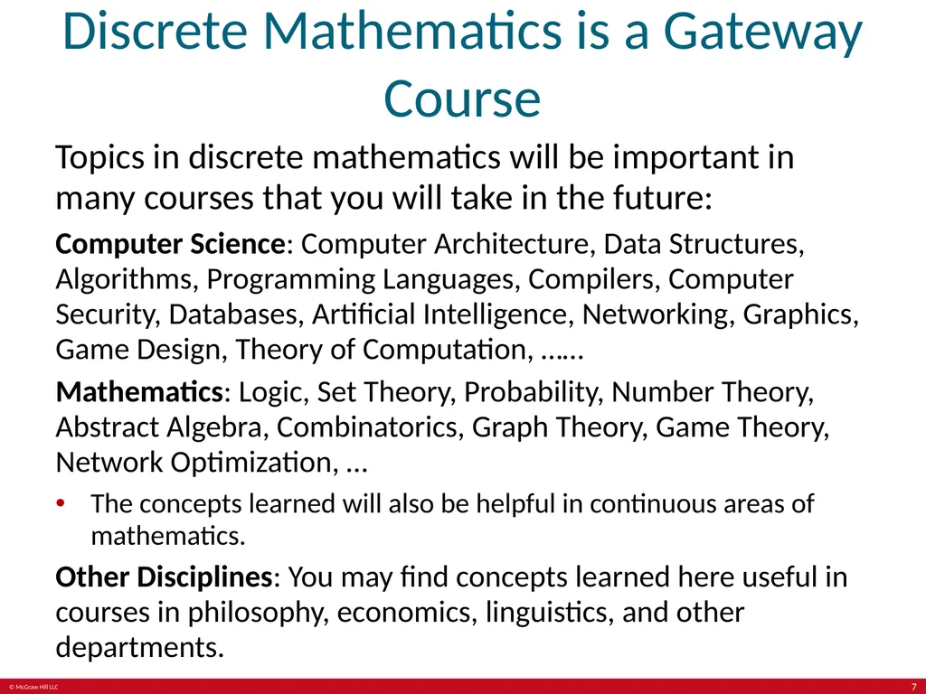 Discrete Mathematics and Its Applications - slide 7 of 8