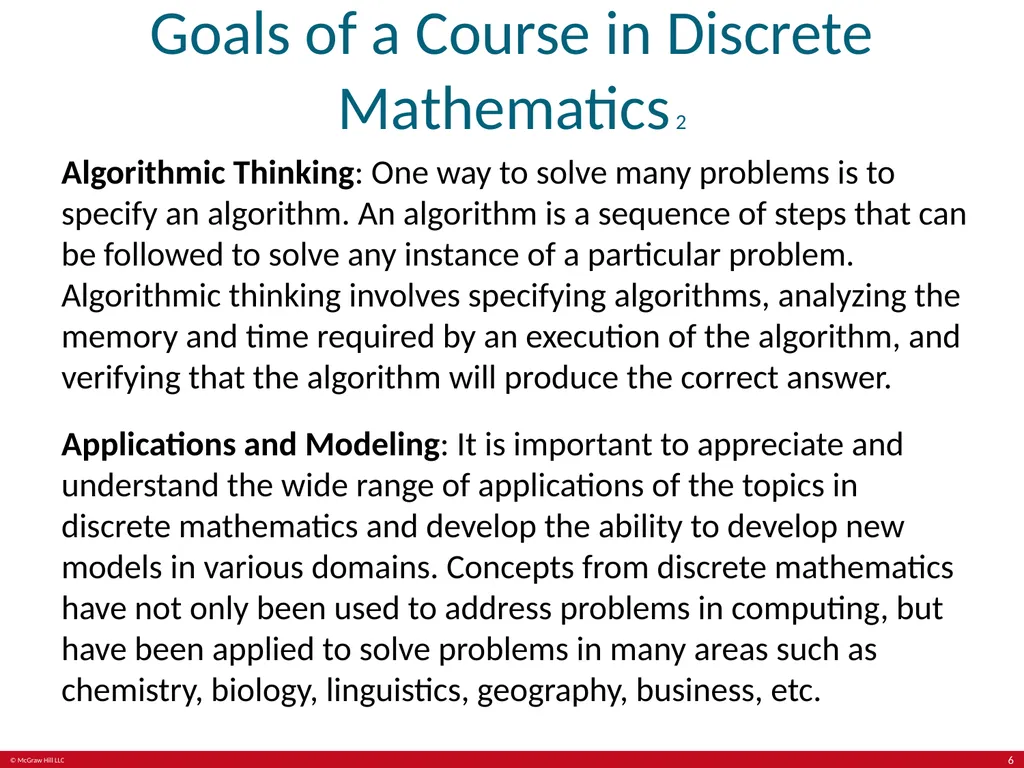 Discrete Mathematics and Its Applications - slide 6 of 8