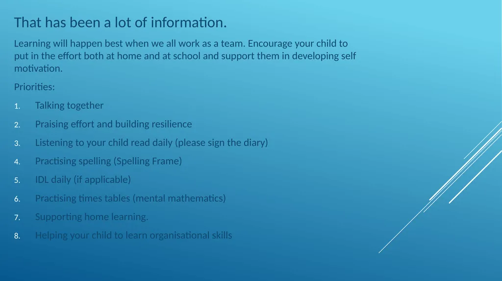 Mathematics Home-School Link Diary pages 100-110 - slide 13 of 14