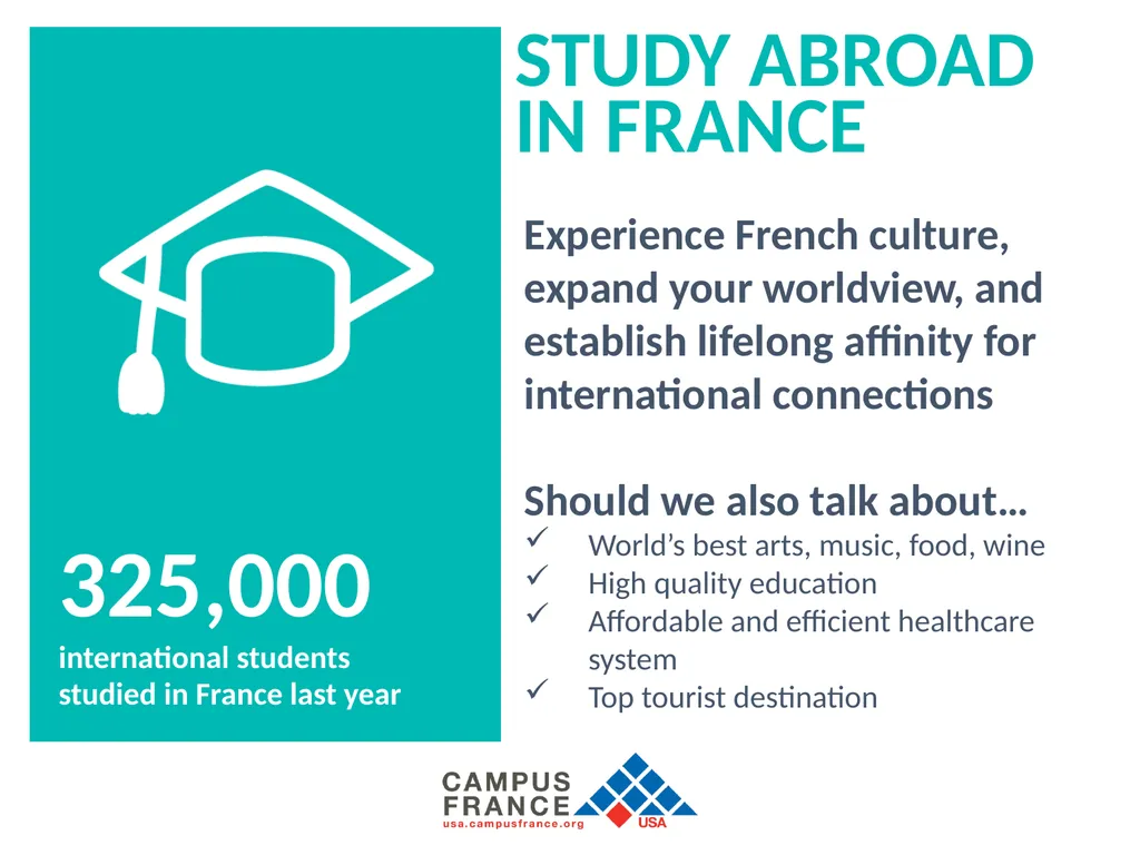KEY FIGURES Experience French culture, expand your - slide 2 of 3