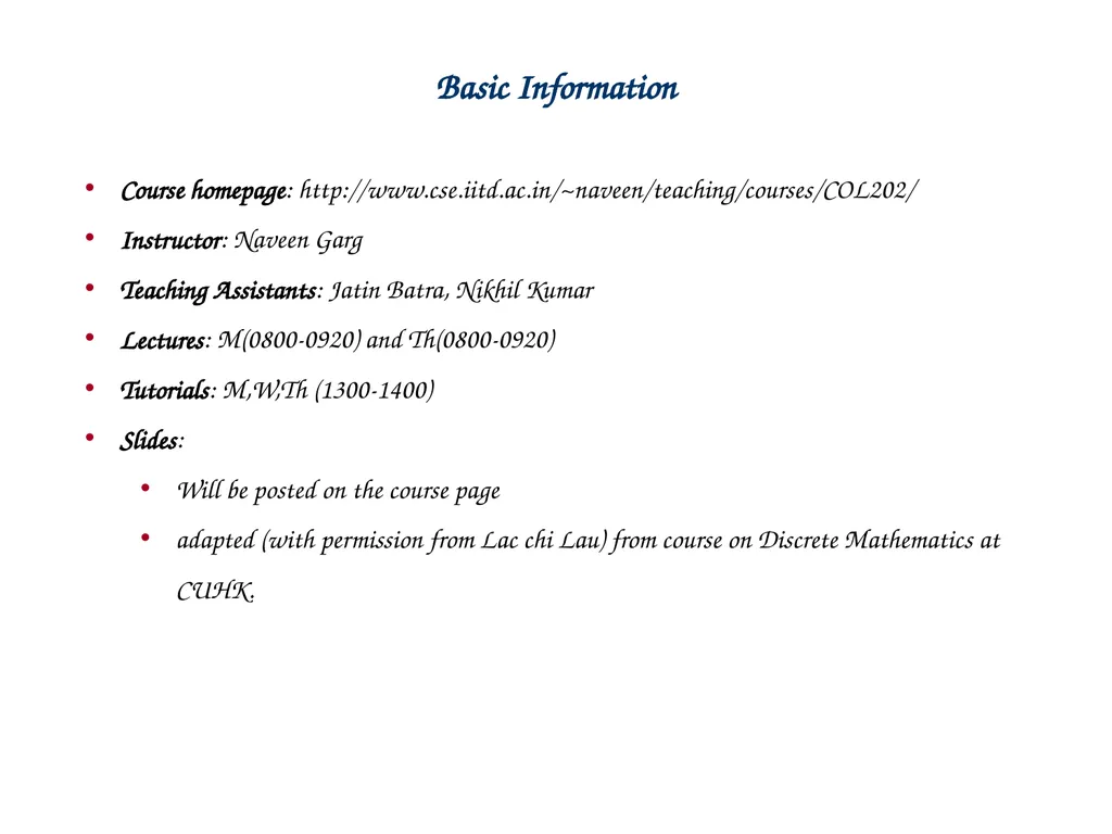 Introduction to Discrete Mathematics a = qb+r - slide 2 of 54